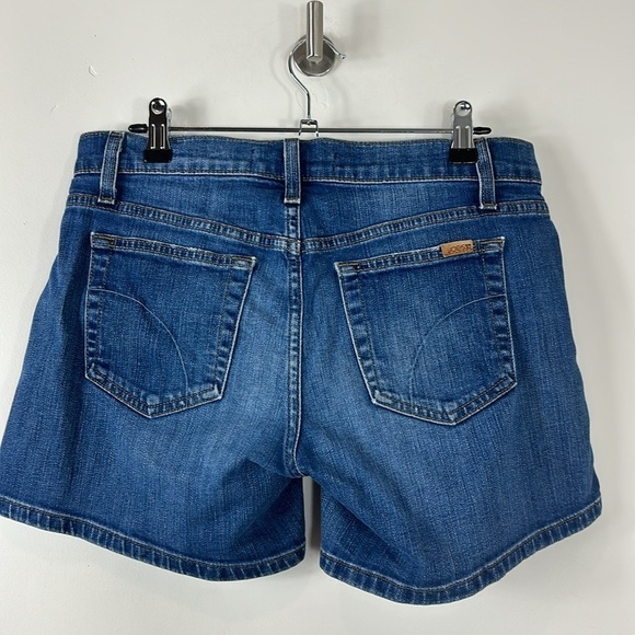 Joe’s Jeans Blue Denim Melodie Cuffed Jean Shorts 28 - Picture 4 of 8